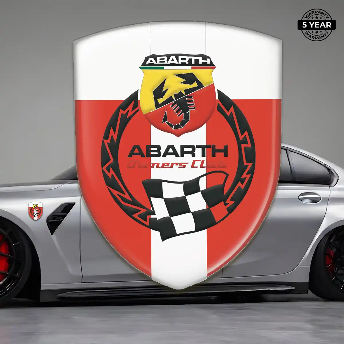 Abarth Domed Decal Noble Edition