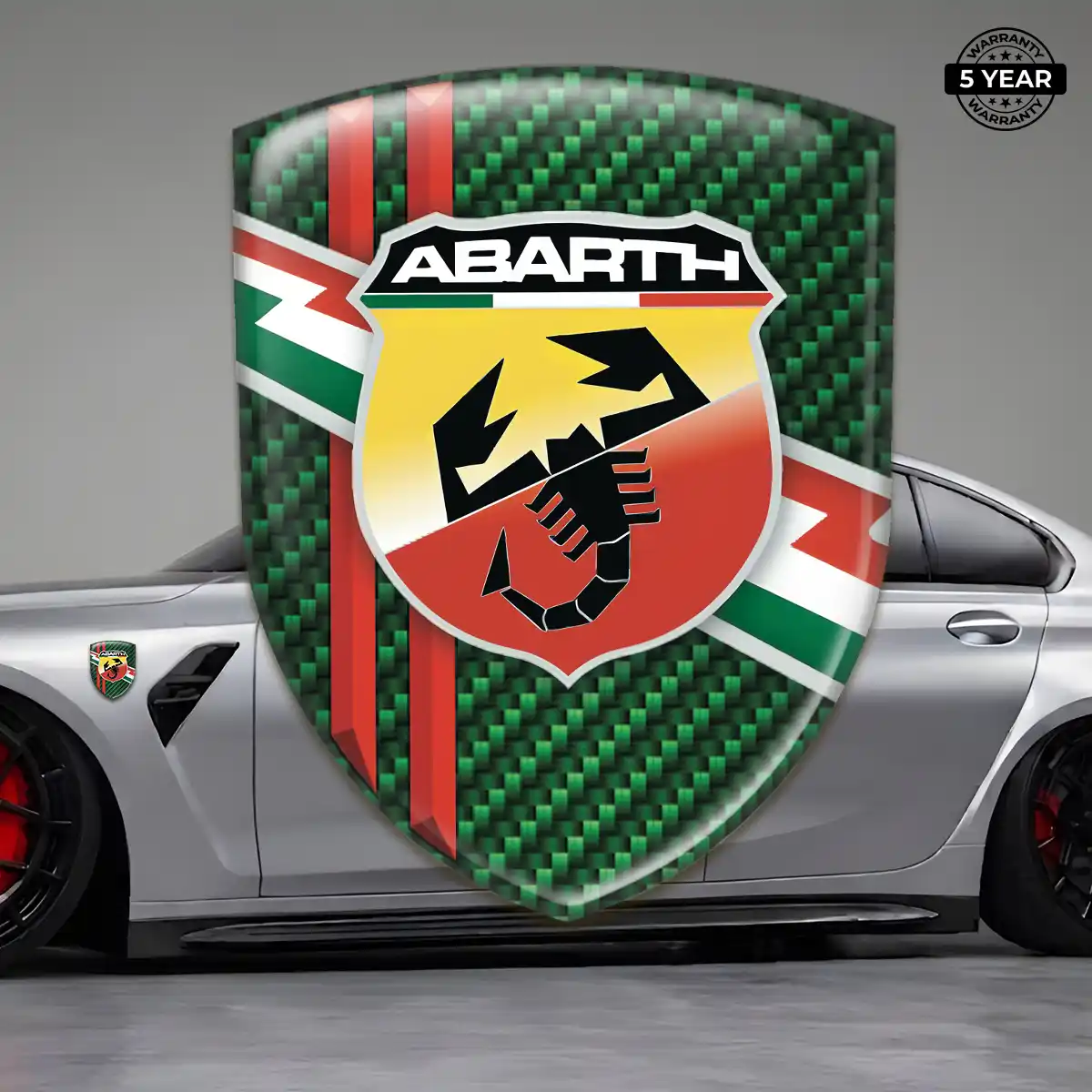 Abarth Domed Decal Opulent Line