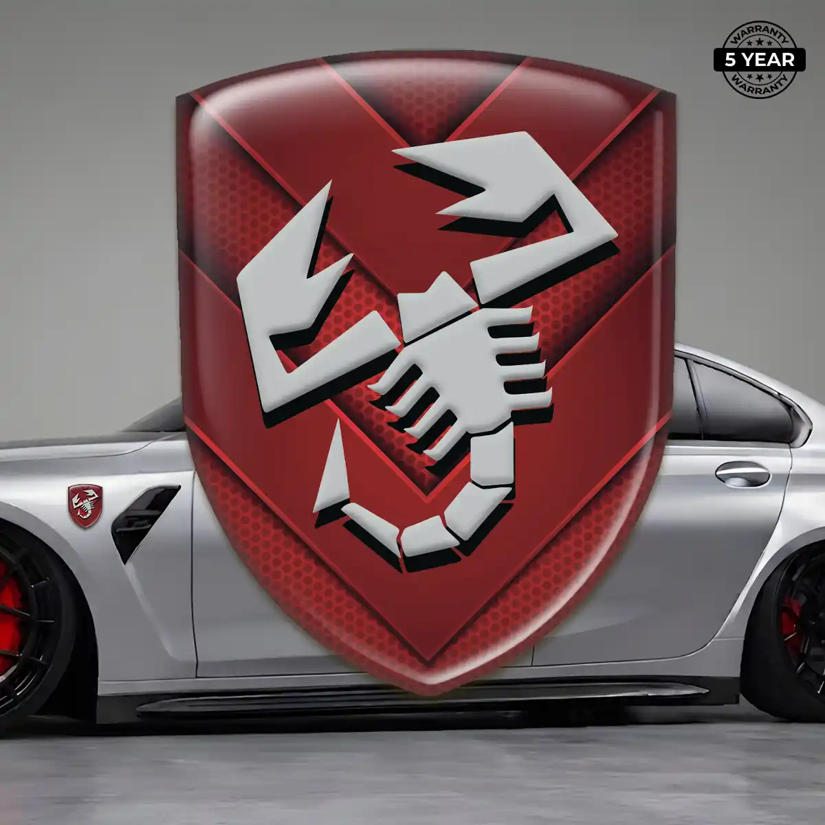 Abarth Domed Decal Signature Grade