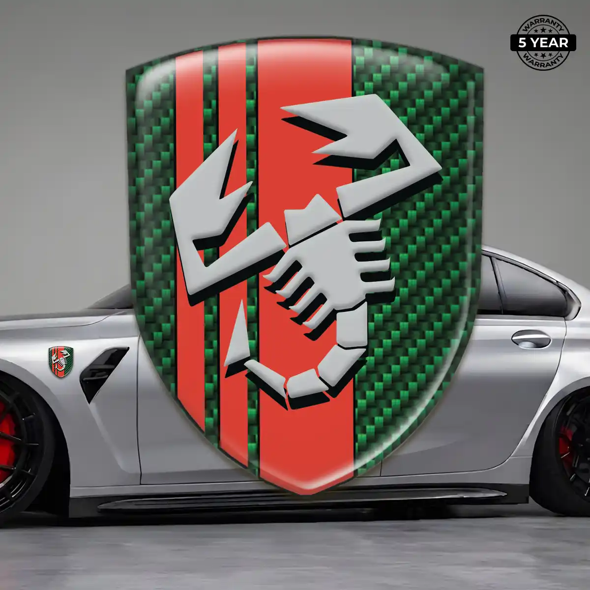 Abarth Domed Decal Sport Tuning