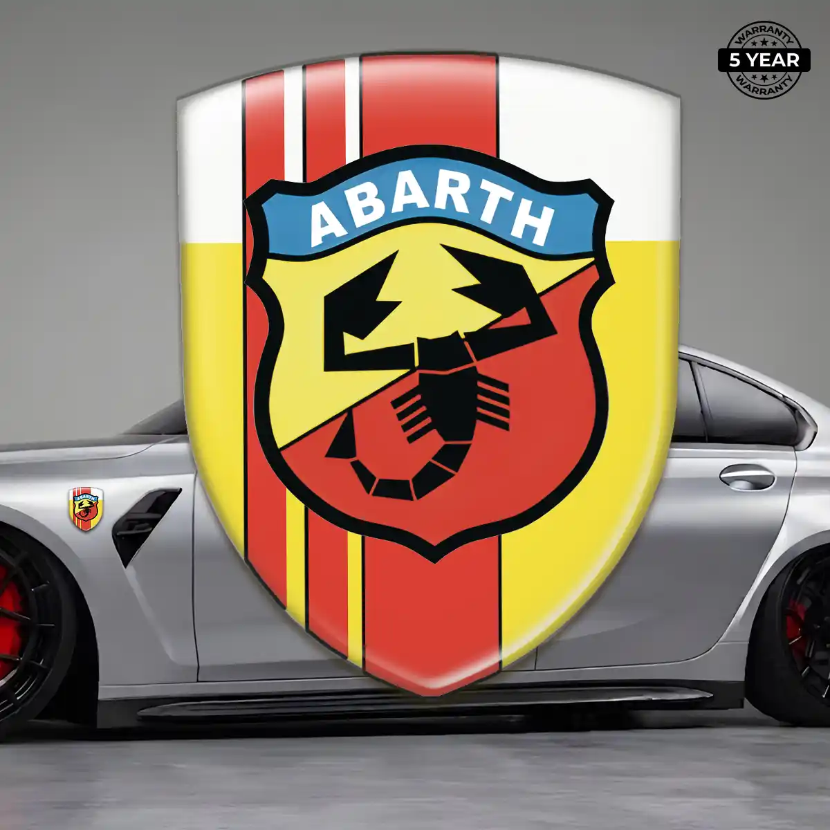 Abarth Domed Decal Street Tuning