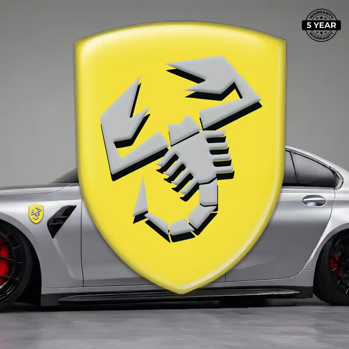 Abarth Domed Emblem Auto Tuning