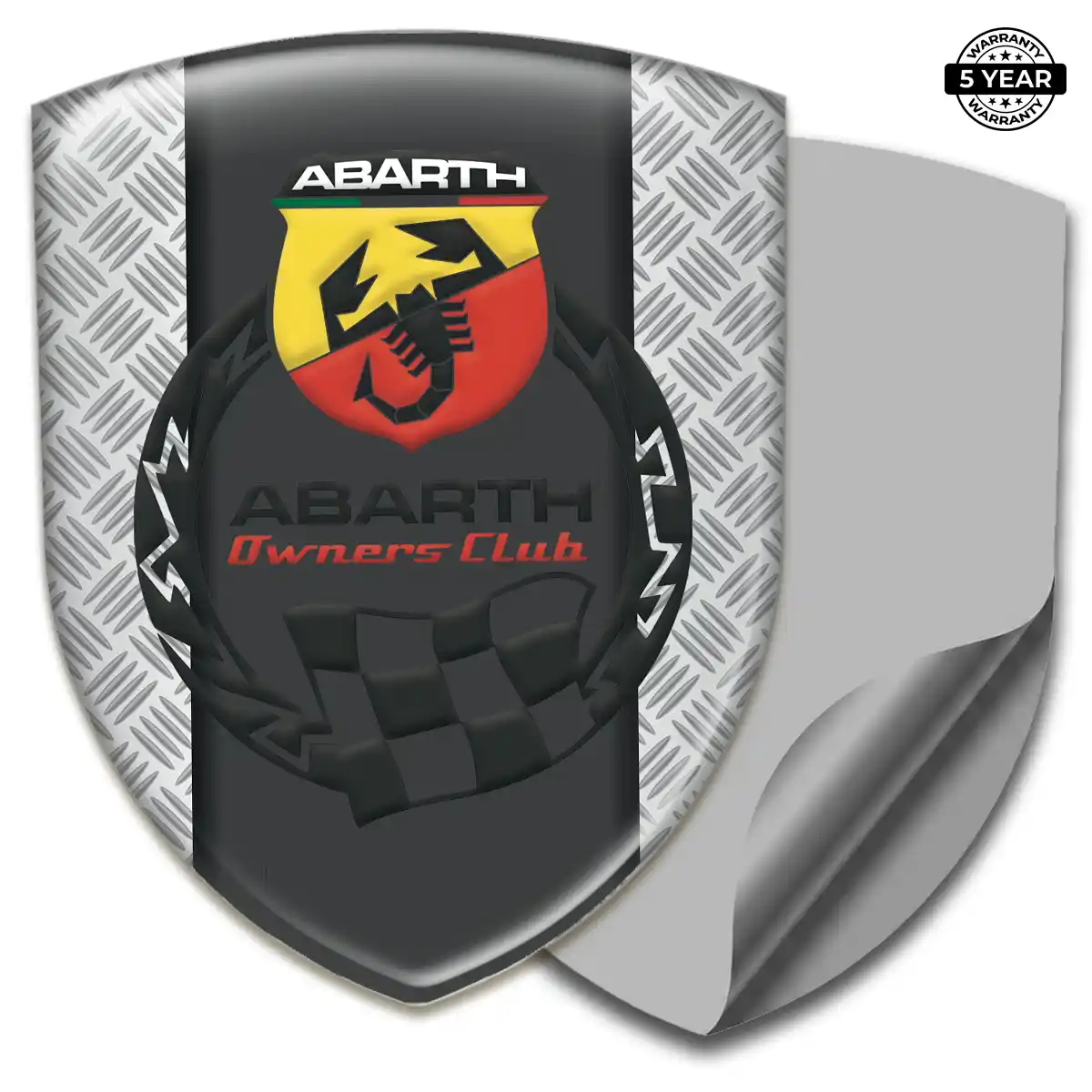 Abarth Domed Emblem Elite Edition