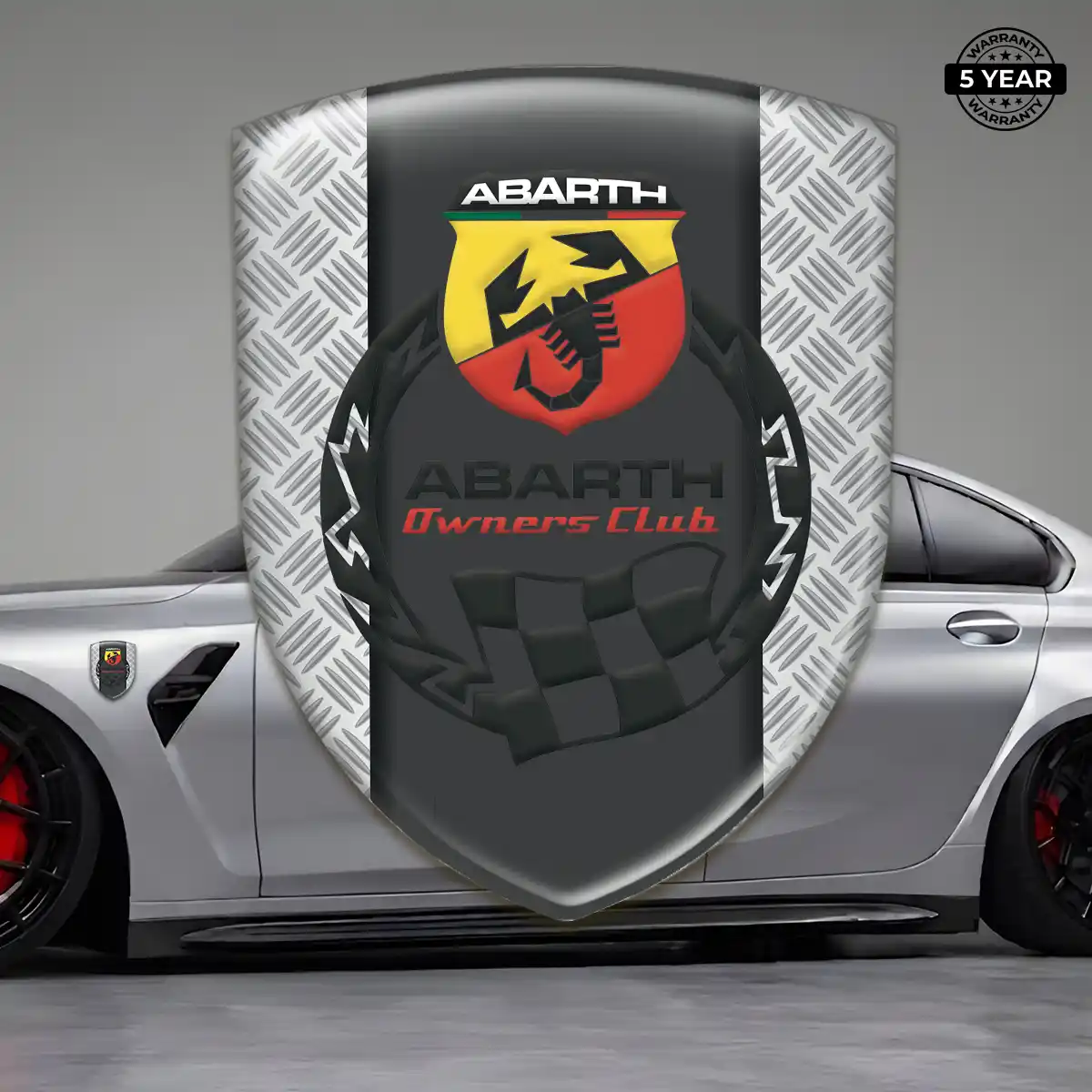 Abarth Domed Emblem Elite Edition
