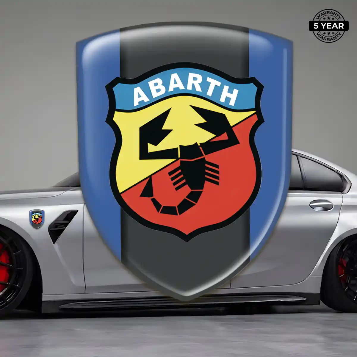Abarth Domed Emblem Elite Finish
