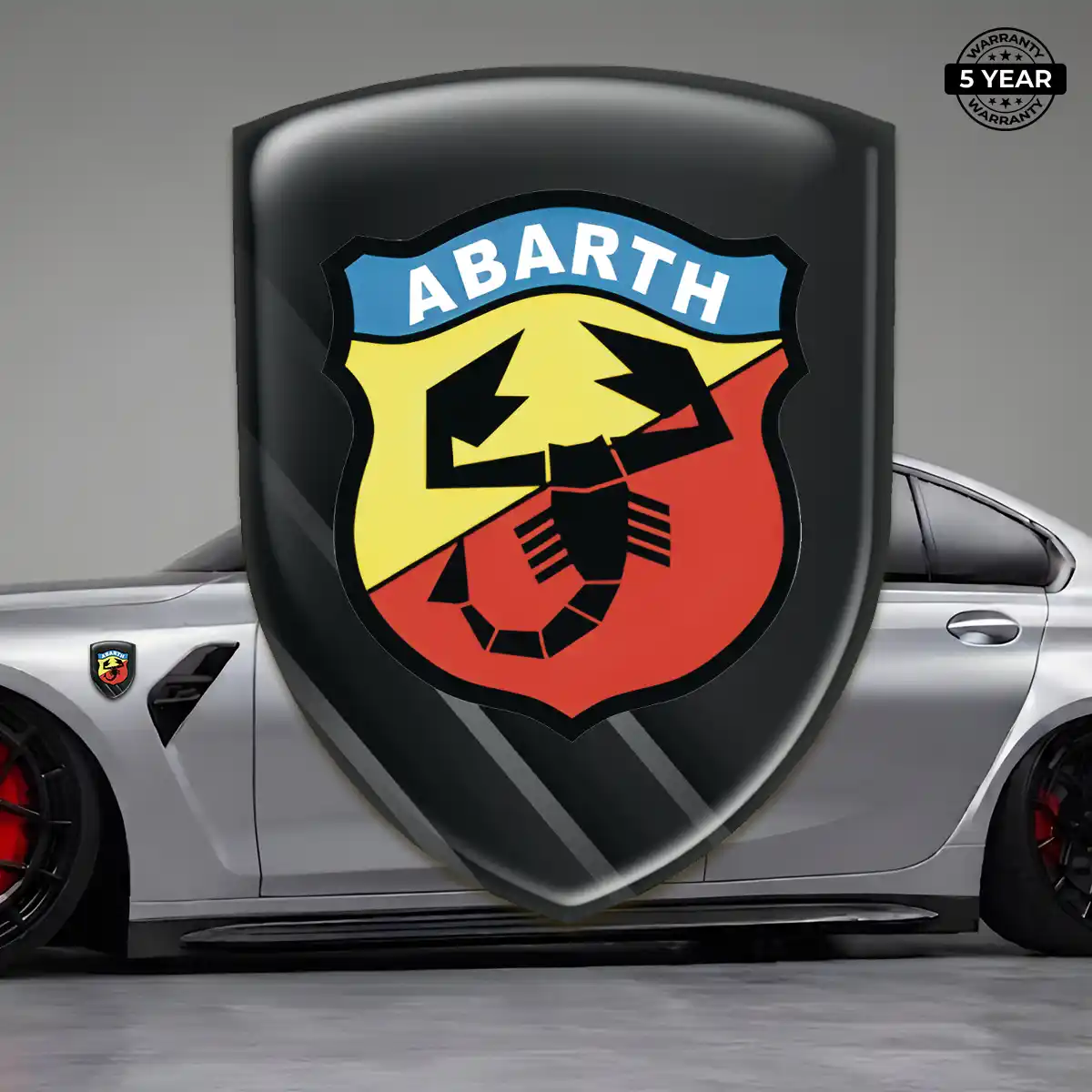 Abarth Domed Emblem Exterior Luxe
