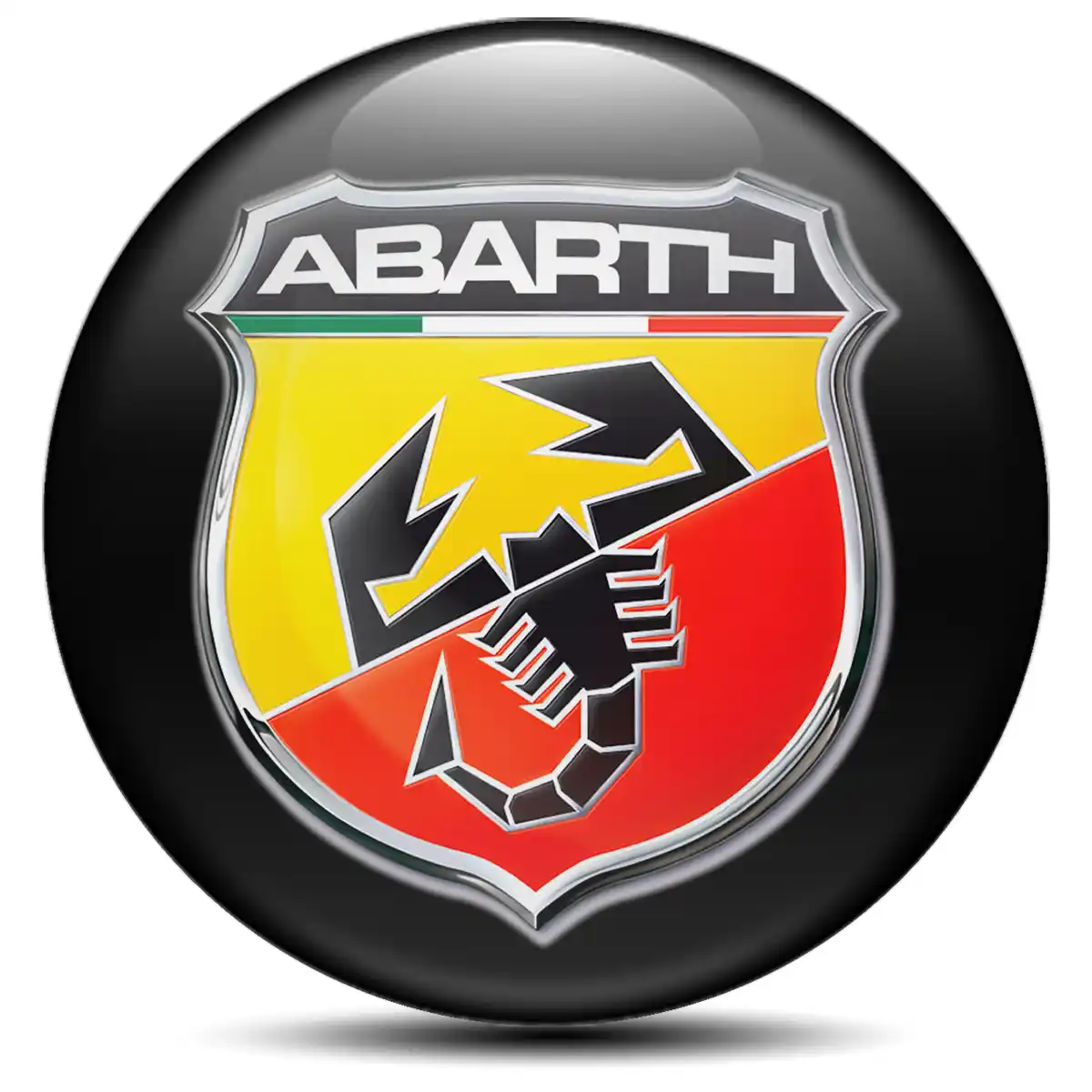 Abarth Domed Emblem High Quality