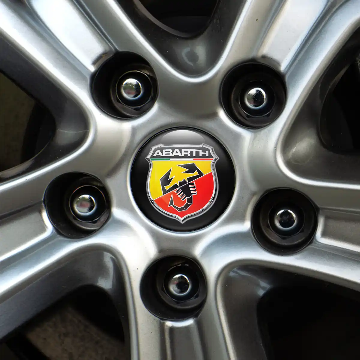 Abarth Domed Emblem High Quality