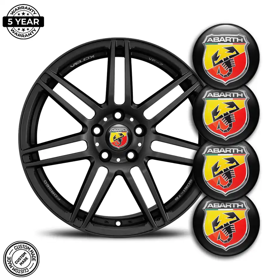 Abarth Domed Emblem High Quality