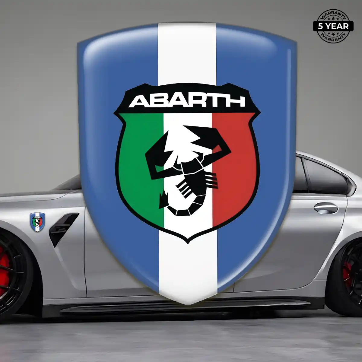 Abarth Domed Emblem Opulent Line