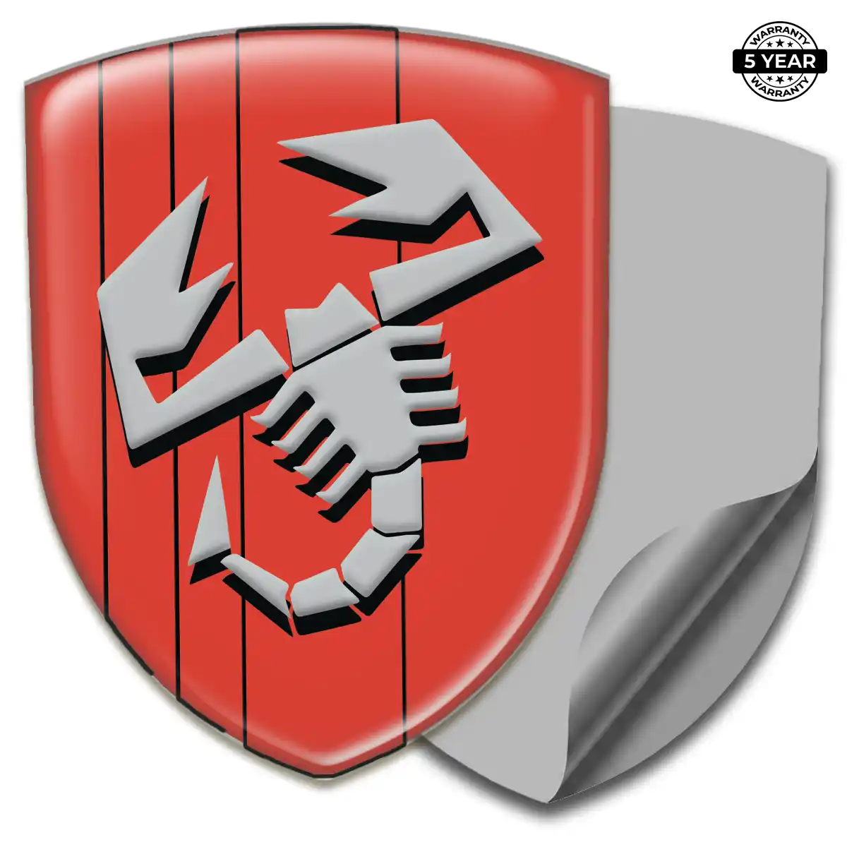 Abarth Domed Emblem Performance Style