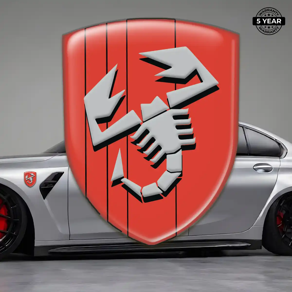 Abarth Domed Emblem Performance Style