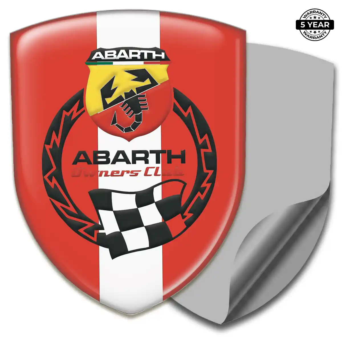 Abarth Domed Emblem Prestige Line