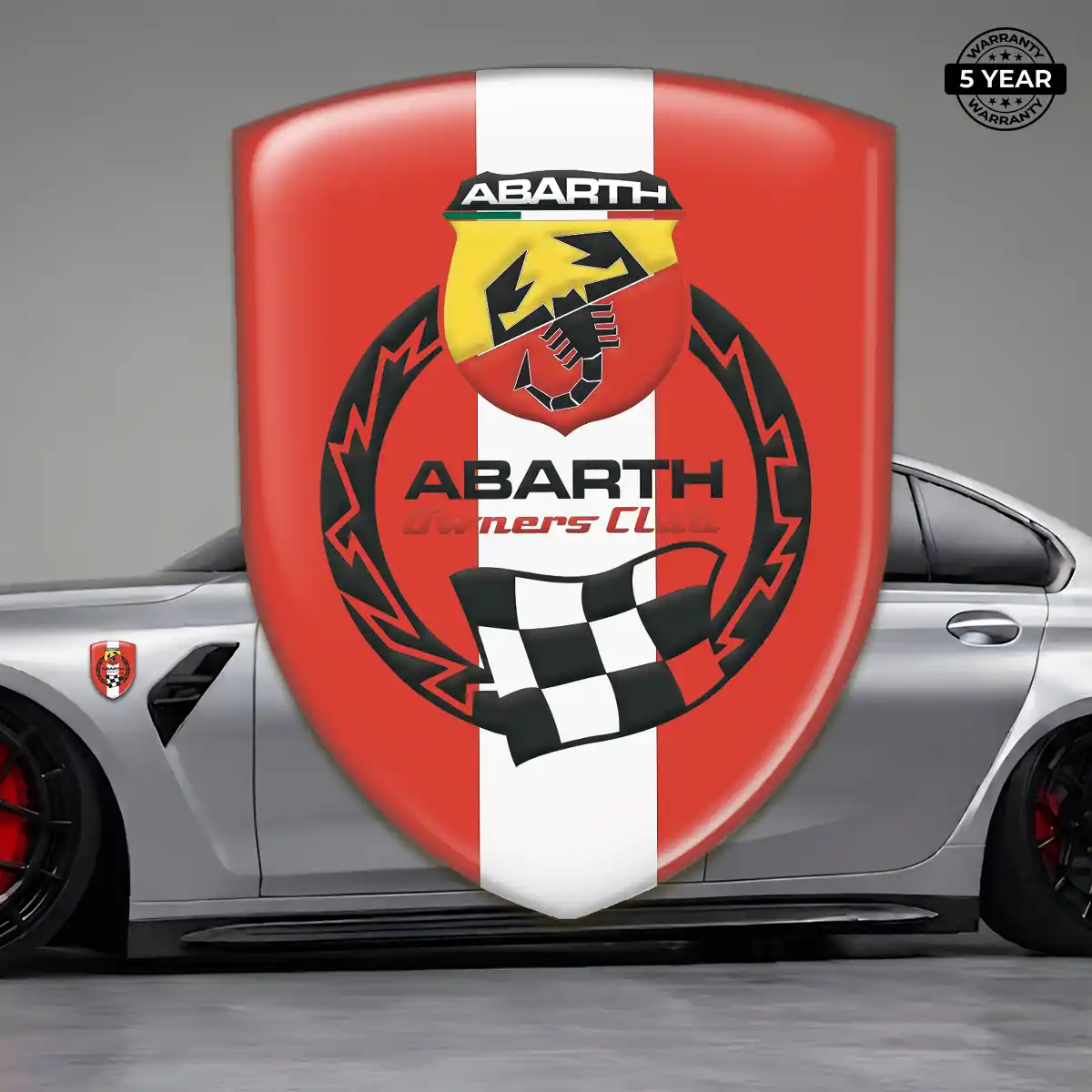 Abarth Domed Emblem Prestige Line