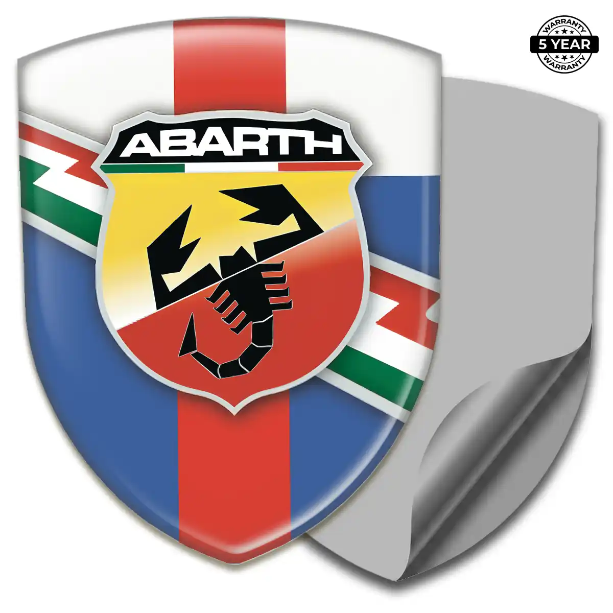 Abarth Domed Emblem Resin Elite