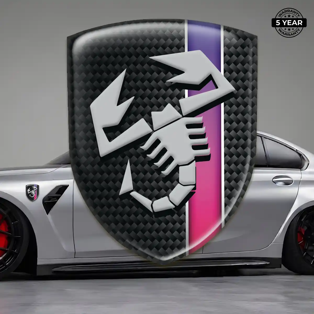 Abarth Domed Emblem Signature Grade