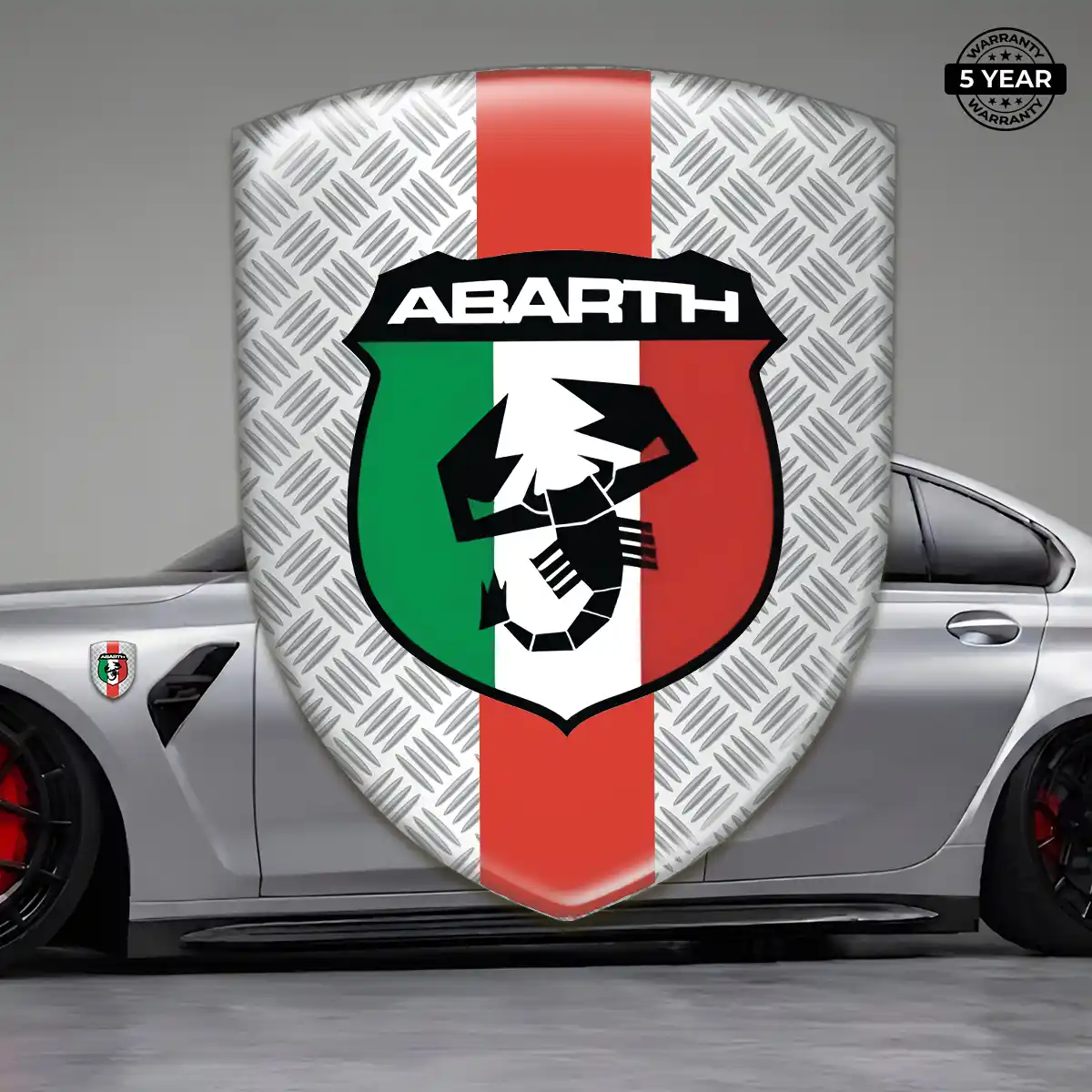 Abarth Domed Logo Decal Elite Edition