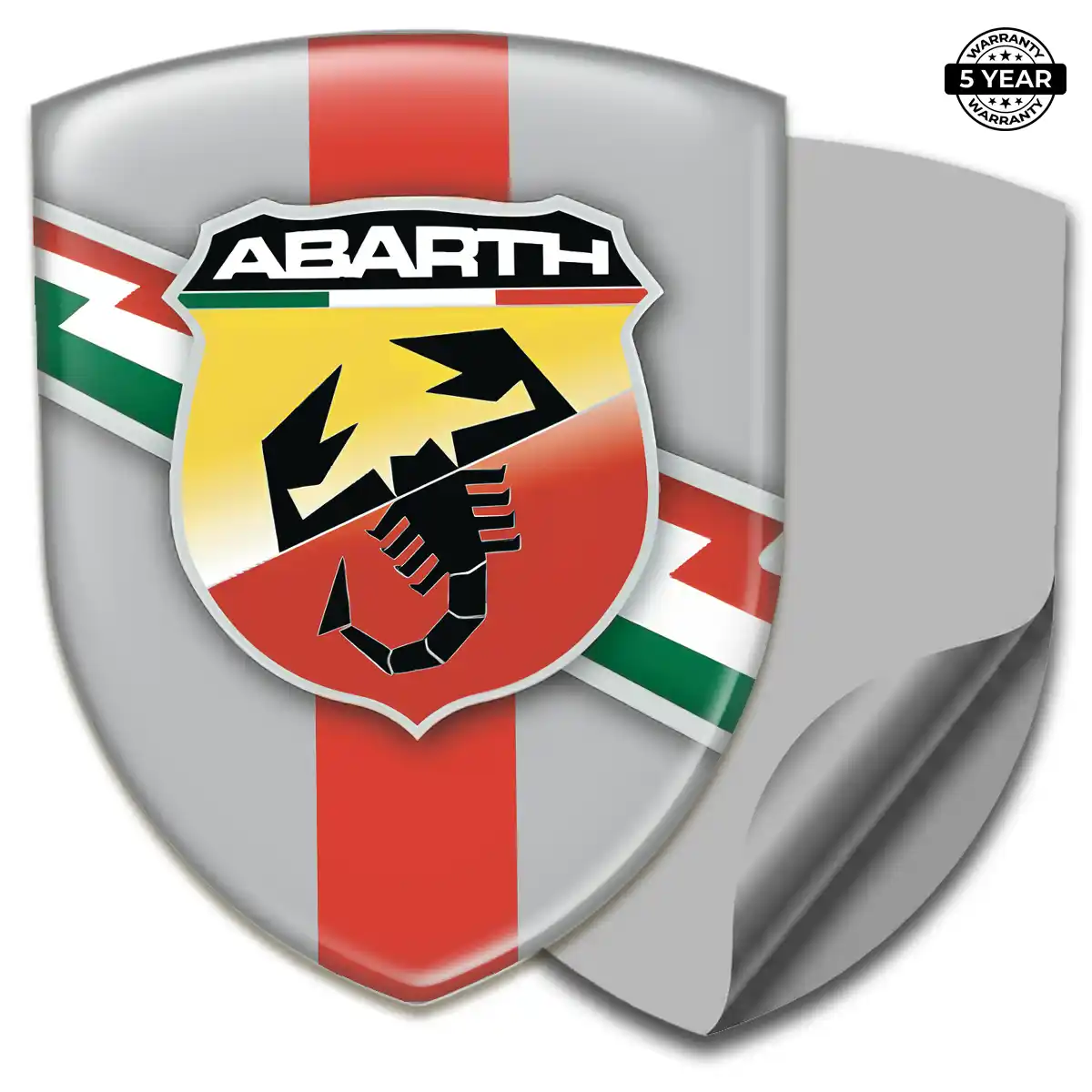 Abarth Domed Logo Sticker Elite Edition
