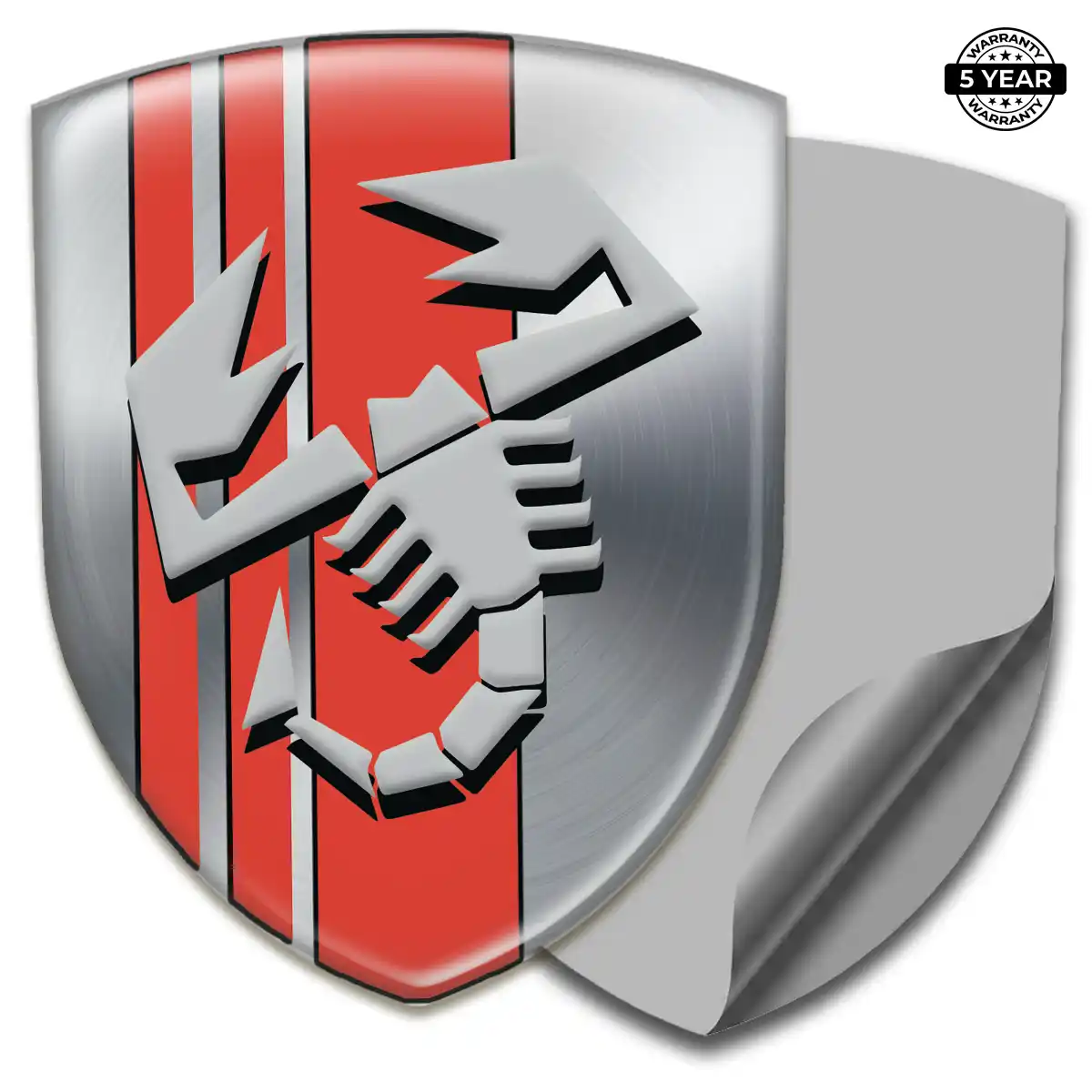 Abarth Domed Logo Sticker Exclusive Series