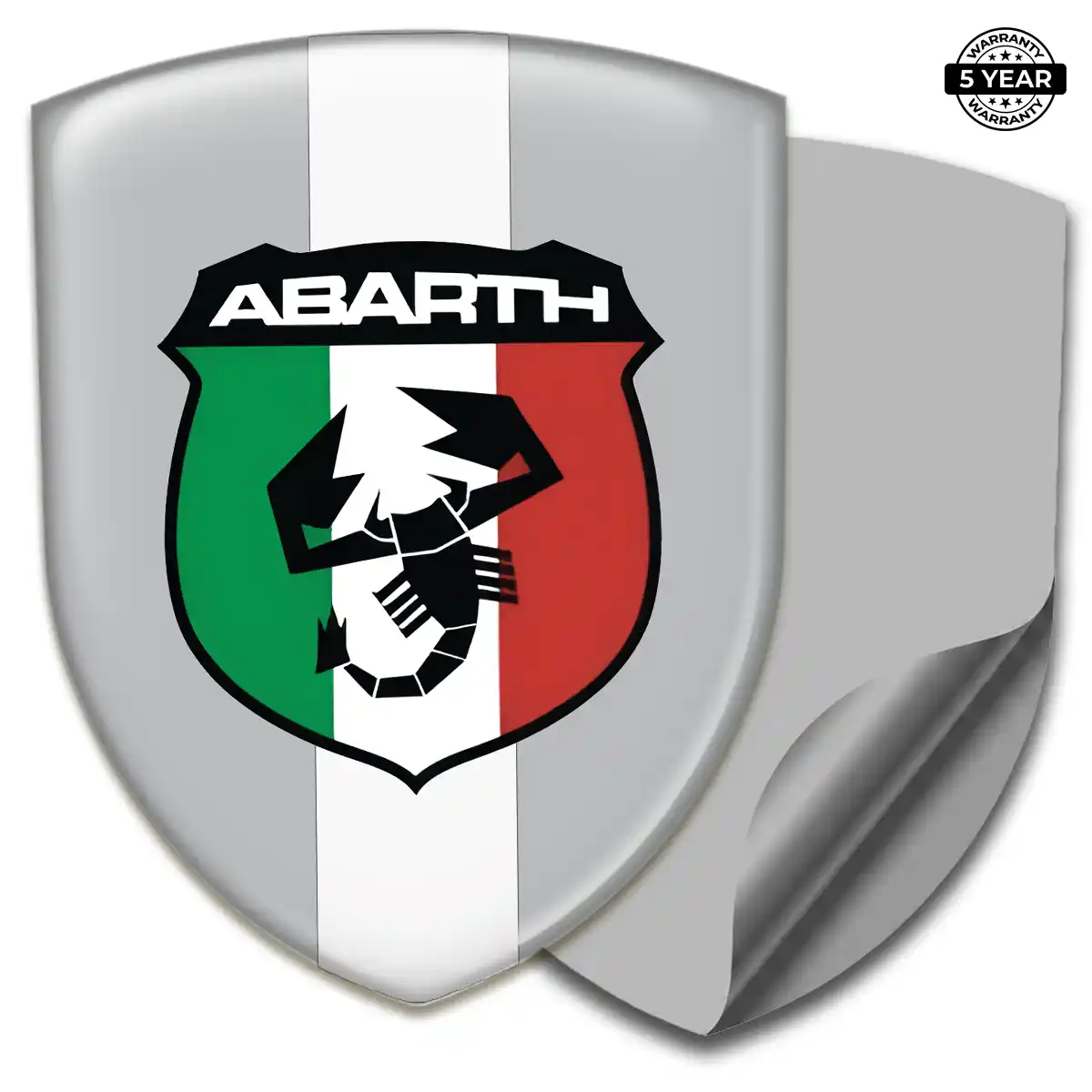 Abarth Domed Logo Sticker Noble Edition