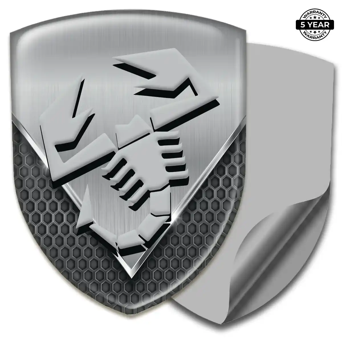 Abarth Domed Logo Sticker Prestige Line