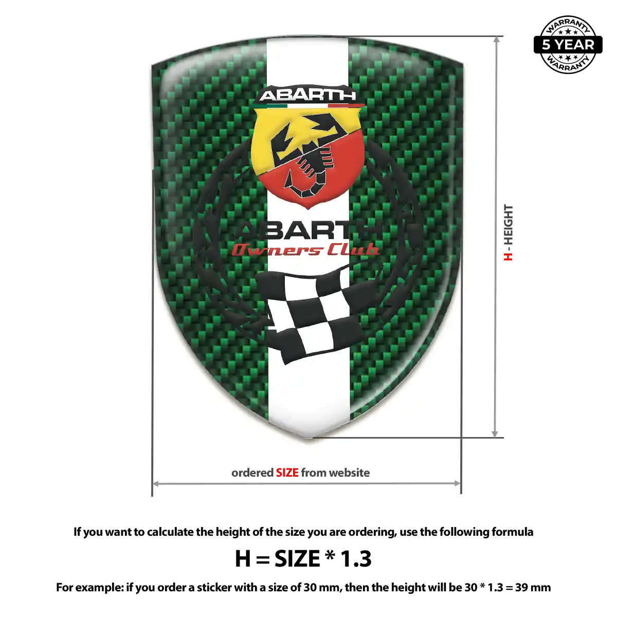 Abarth Emblem Auto Tuning