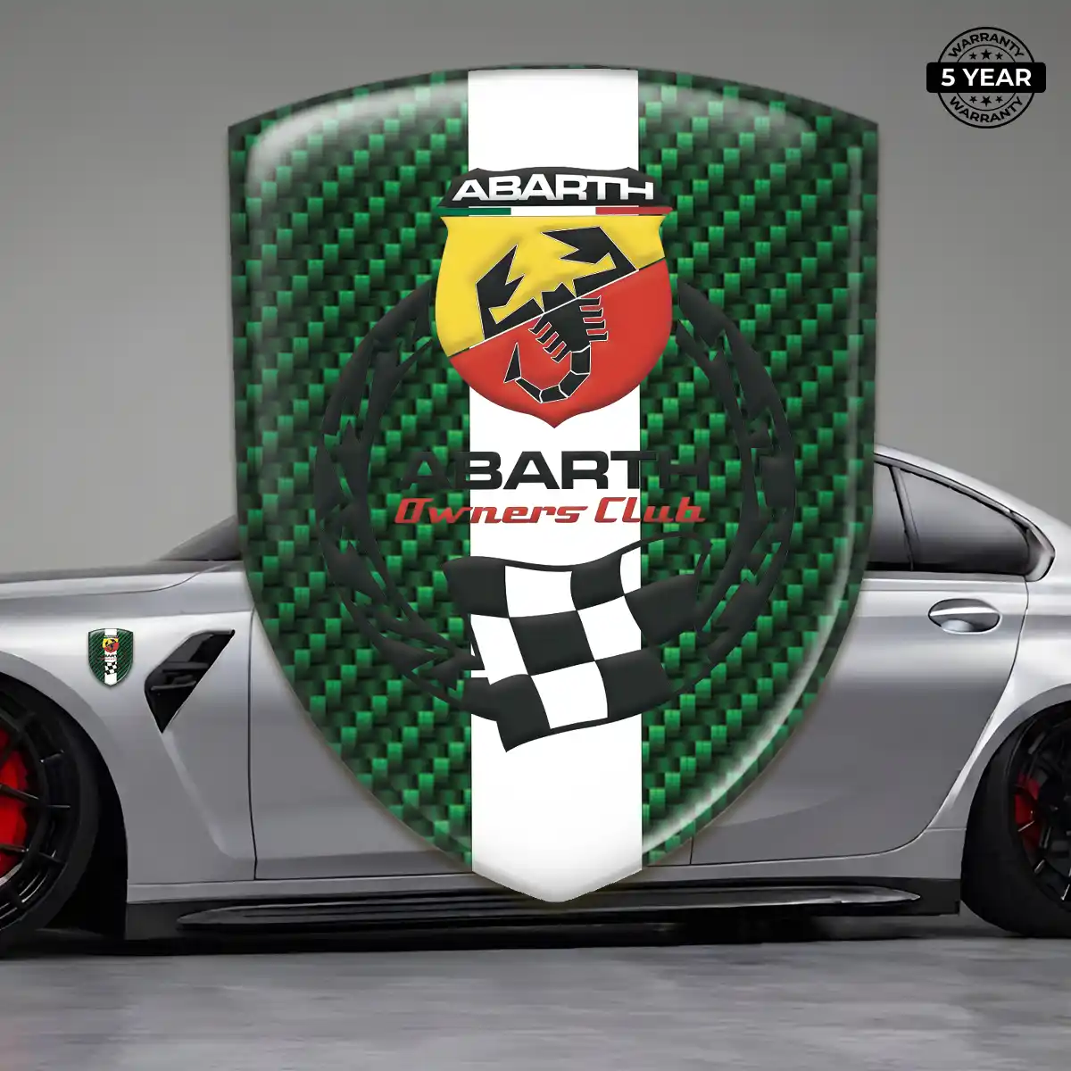 Abarth Emblem Auto Tuning