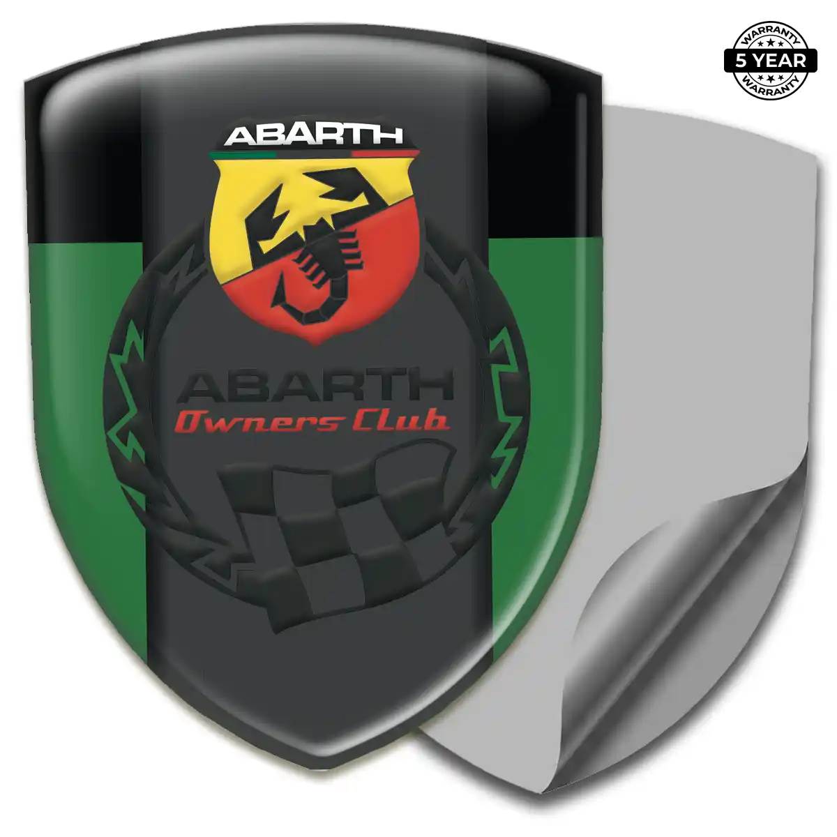 Abarth Emblem Badge Auto Tuning