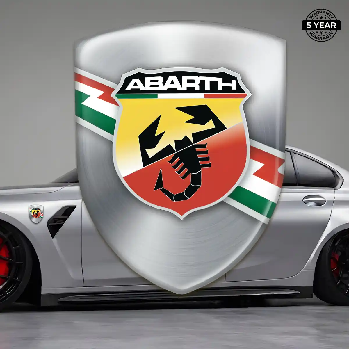 Abarth Emblem Badge Cabin Style