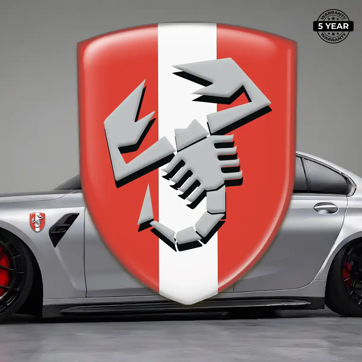 Abarth Emblem Badge Deluxe Edition