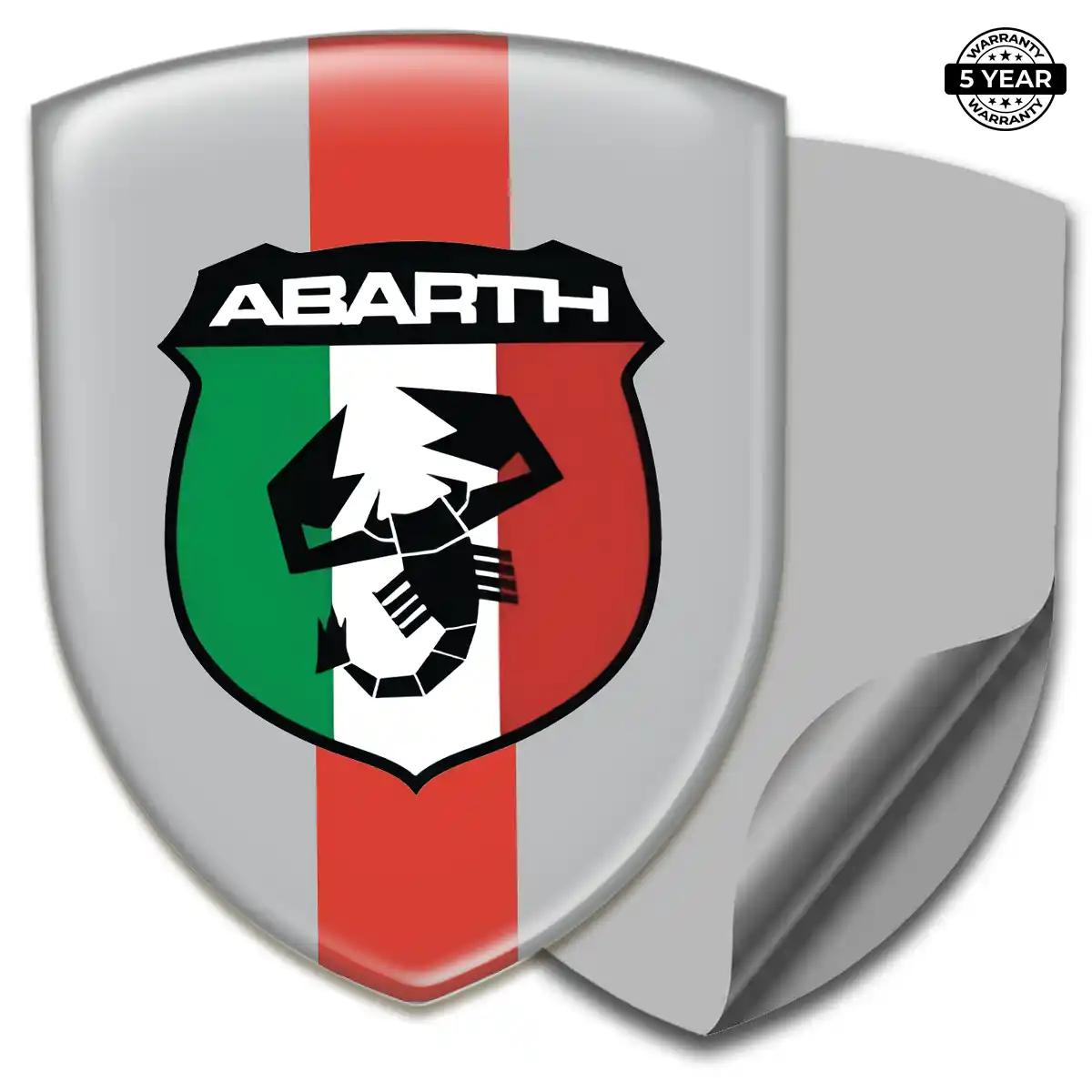Abarth Emblem Badge Elite Finish