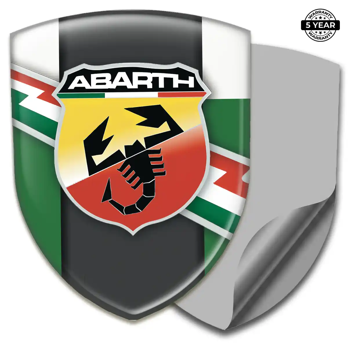 Abarth Emblem Badge Exterior Luxe