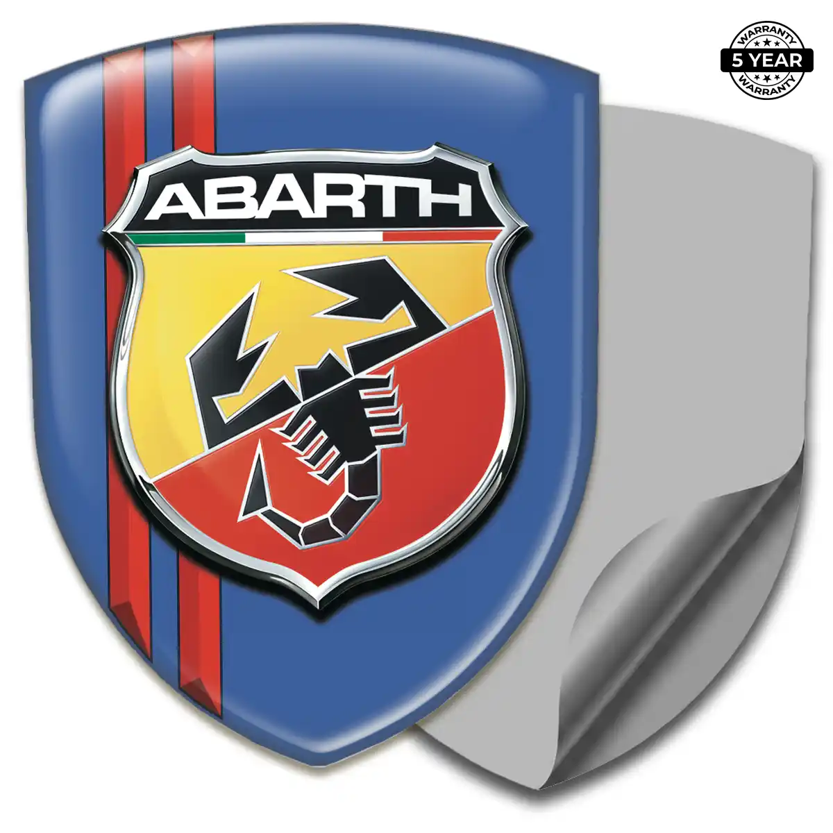 Abarth Emblem Badge Interior Elegance