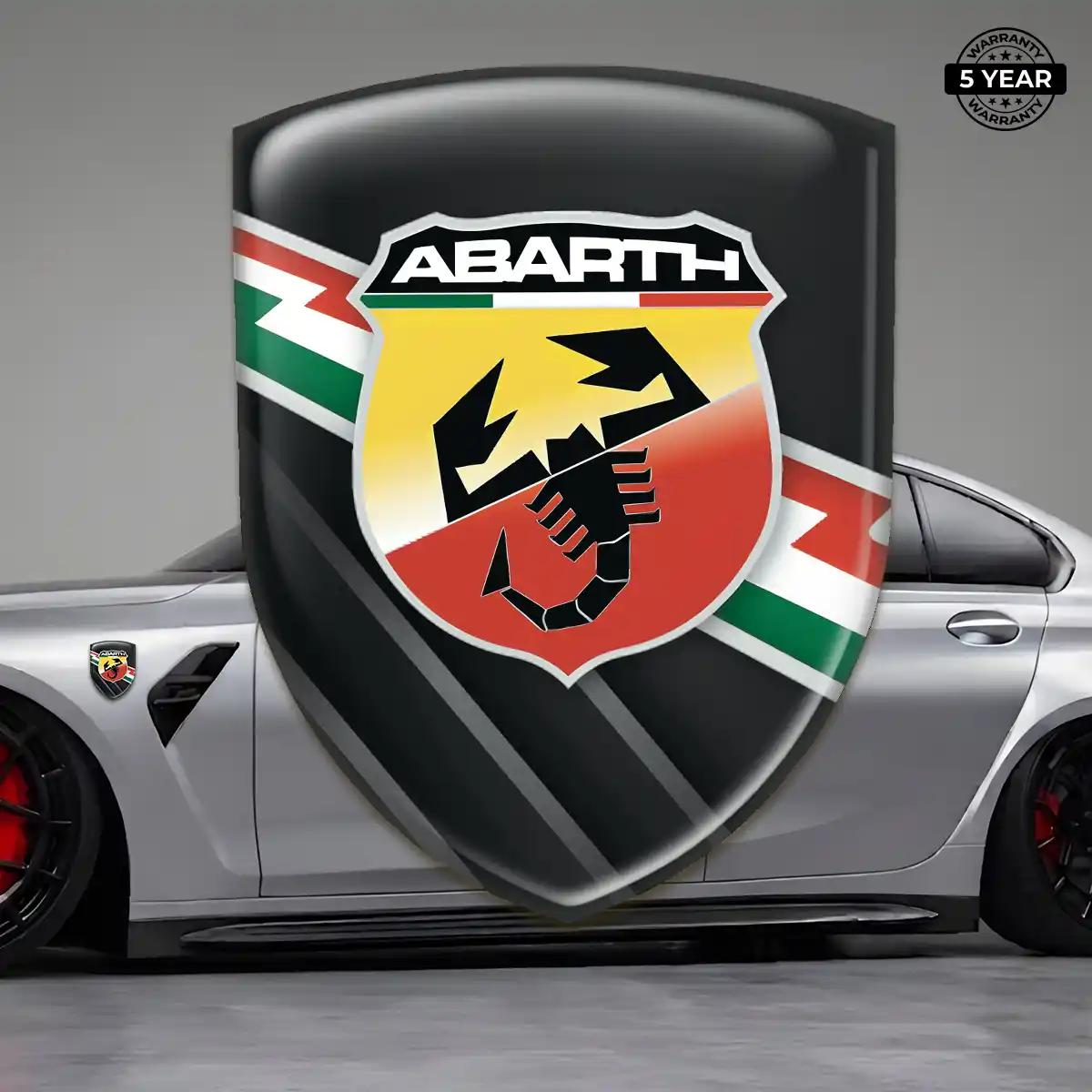 Abarth Emblem Badge Logo Auto Tuning