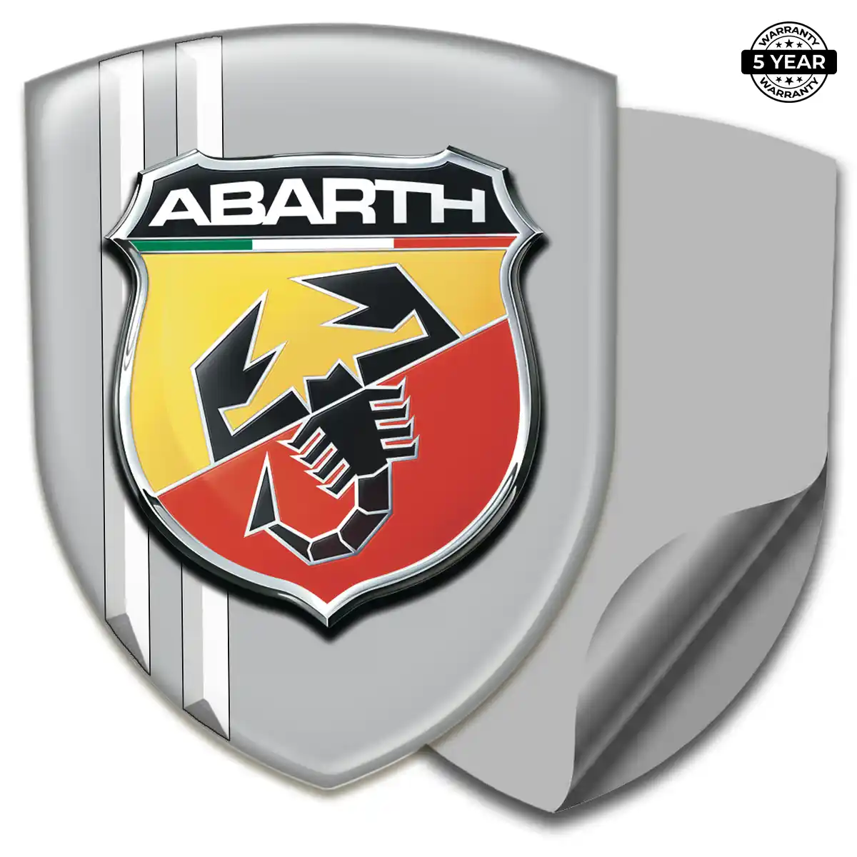 Abarth Emblem Badge Logo Cabin Style
