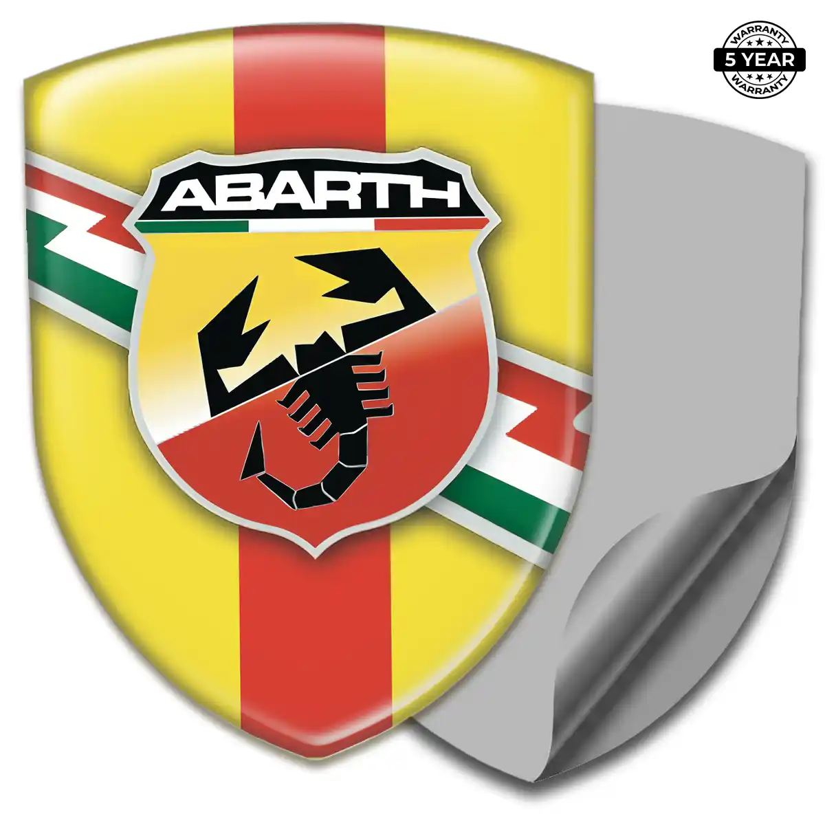 Abarth Emblem Badge Logo Deluxe Edition