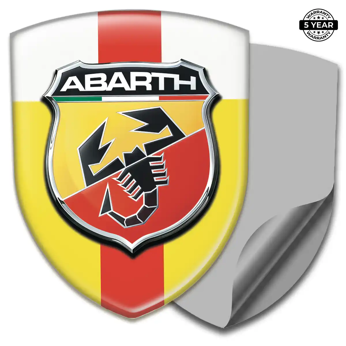 Abarth Emblem Badge Logo Elite Edition
