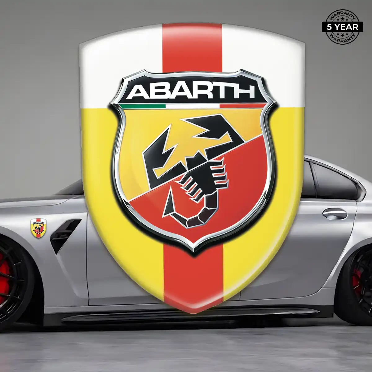 Abarth Emblem Badge Logo Elite Edition