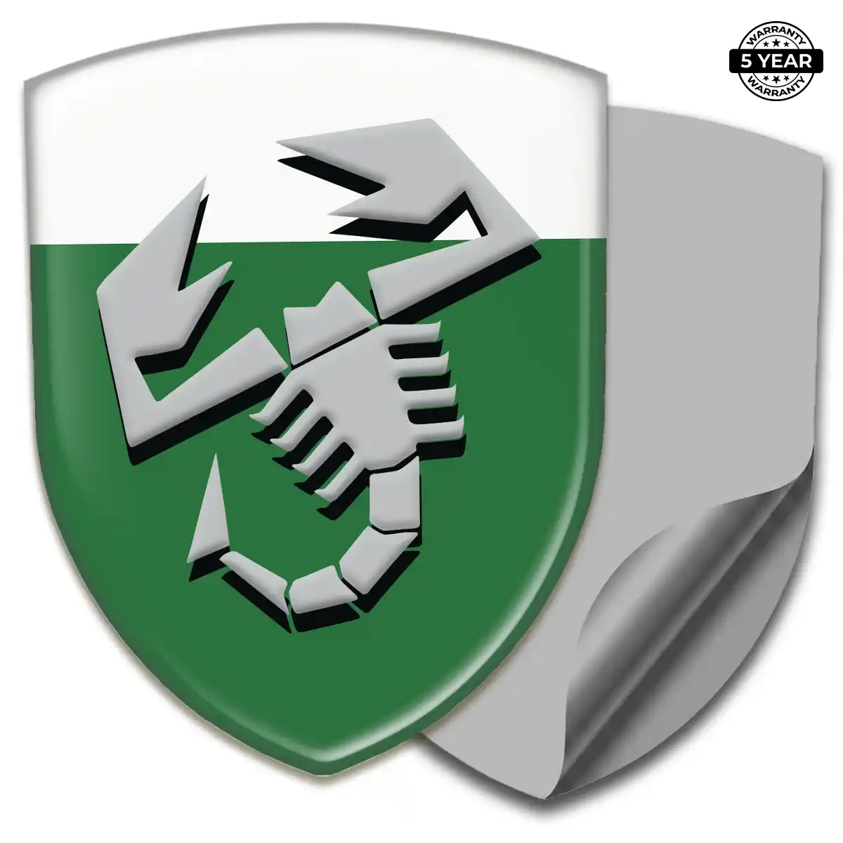 Abarth Emblem Badge Logo Interior Elegance