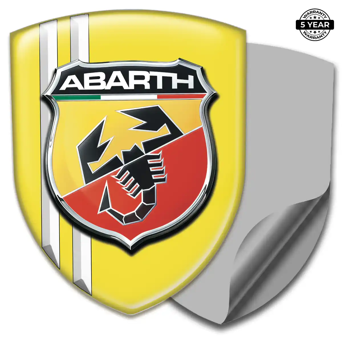 Abarth Emblem Badge Logo Opulent Line