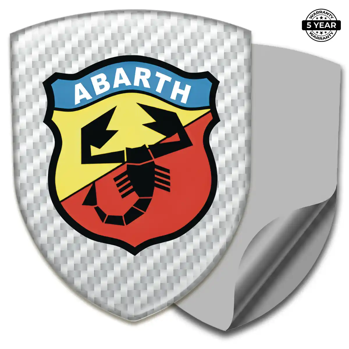 Abarth Emblem Badge Logo Performance Style