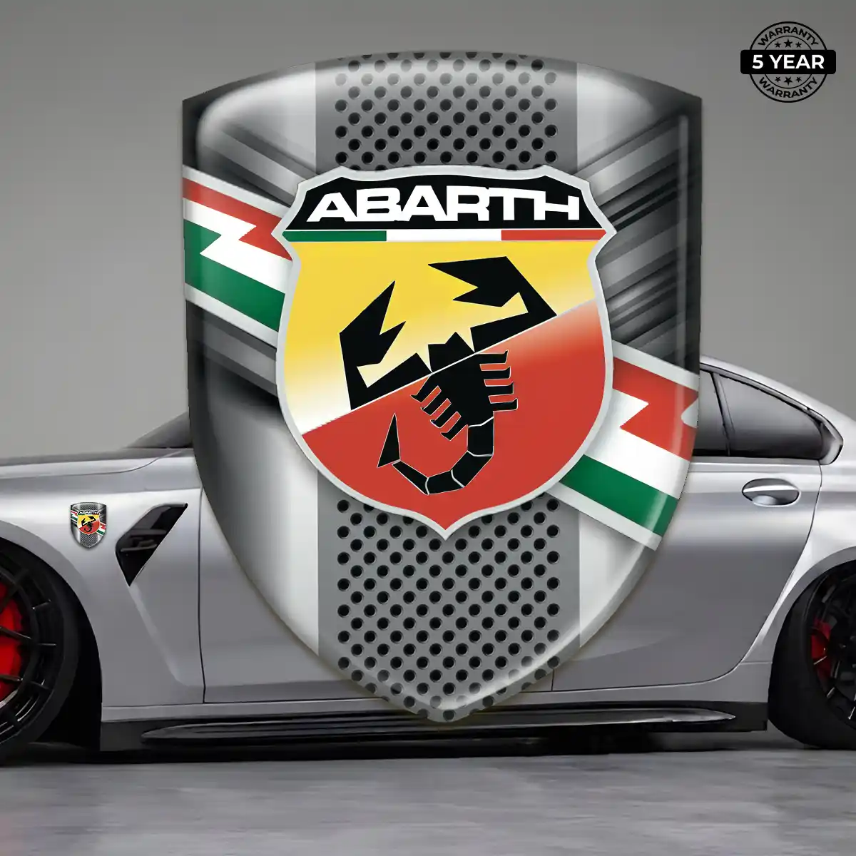 Abarth Emblem Badge Logo Prestige Line