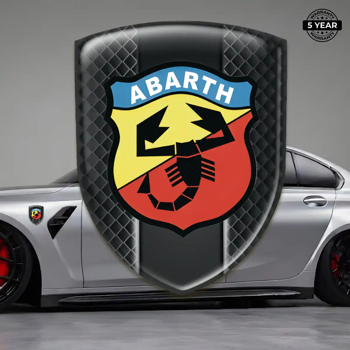 Abarth Emblem Badge Logo Prime Quality
