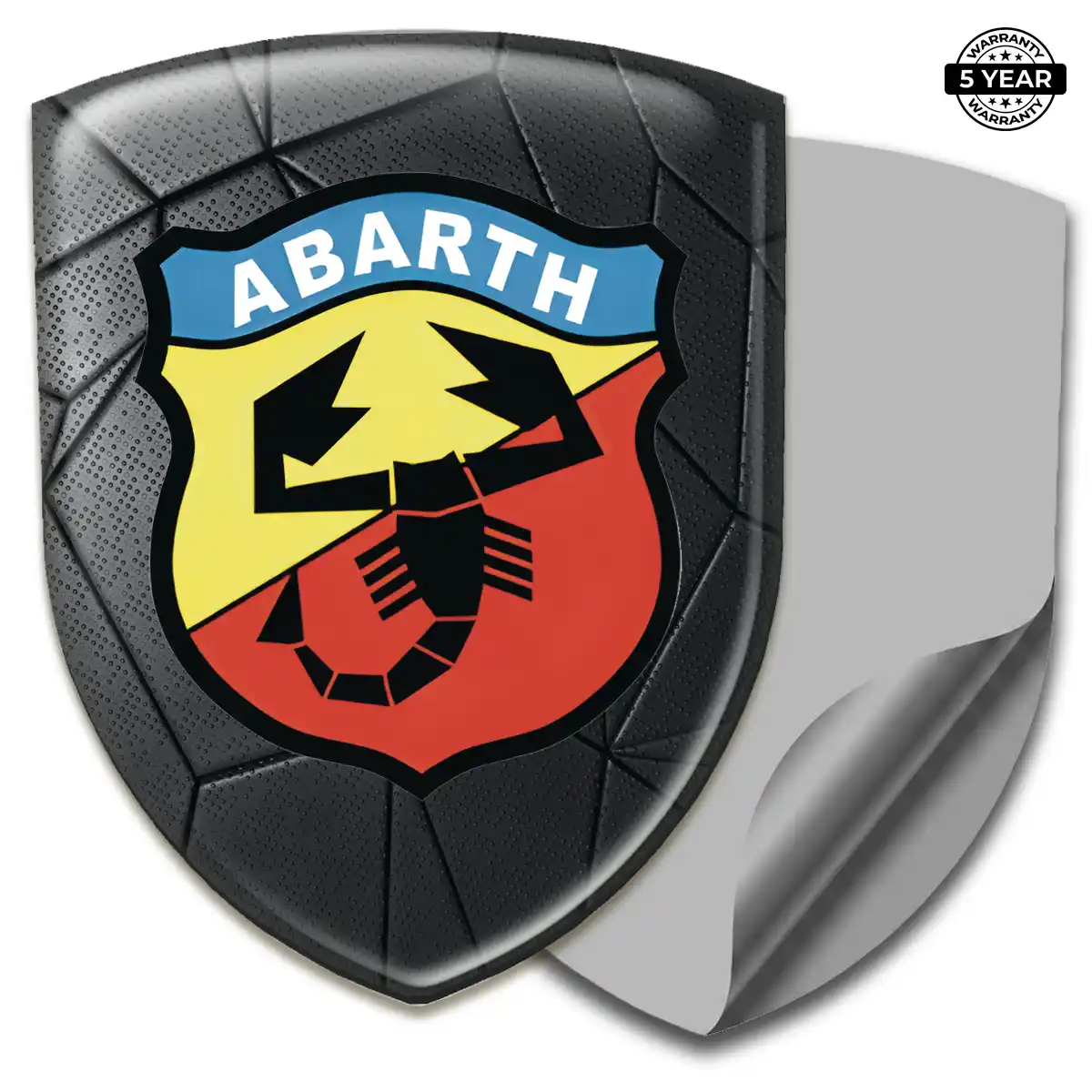 Abarth Emblem Badge Logo Resin Elite