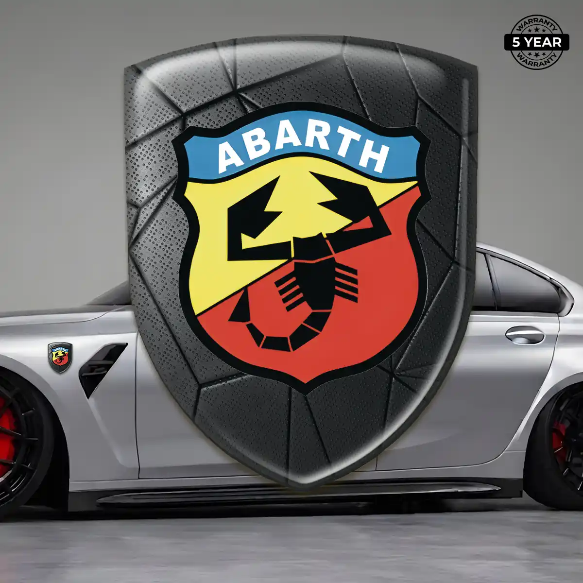 Abarth Emblem Badge Logo Resin Elite