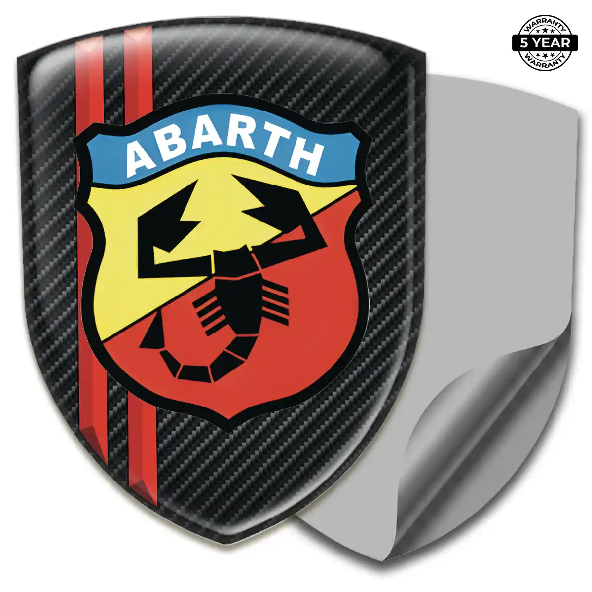Abarth Emblem Badge Logo Signature Grade