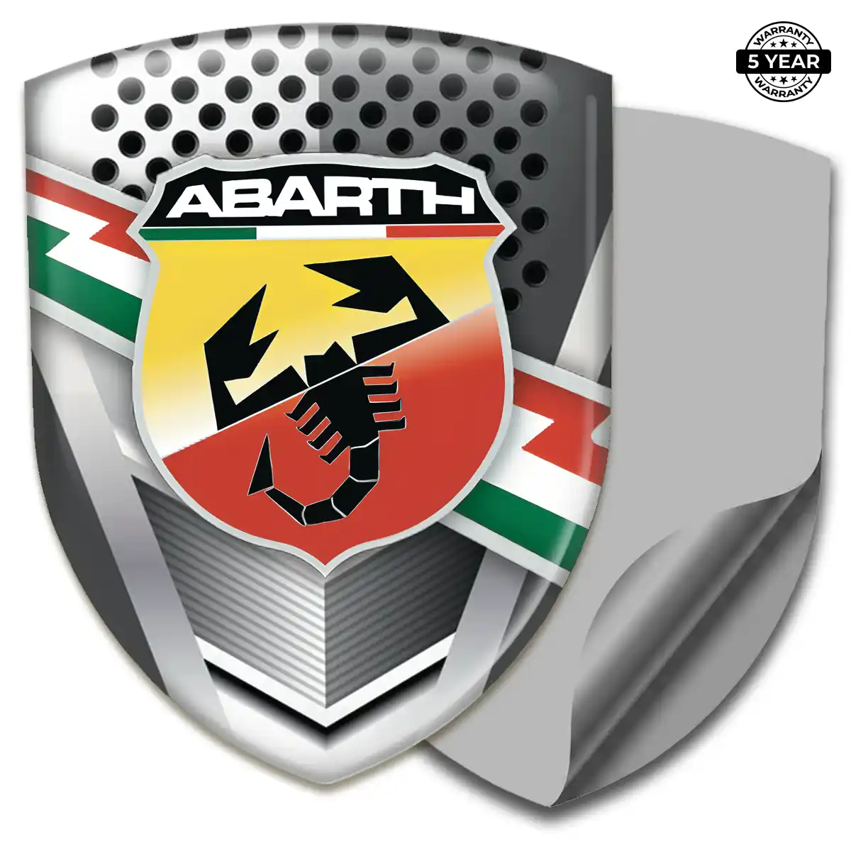 Abarth Emblem Badge Logo Sport Tuning