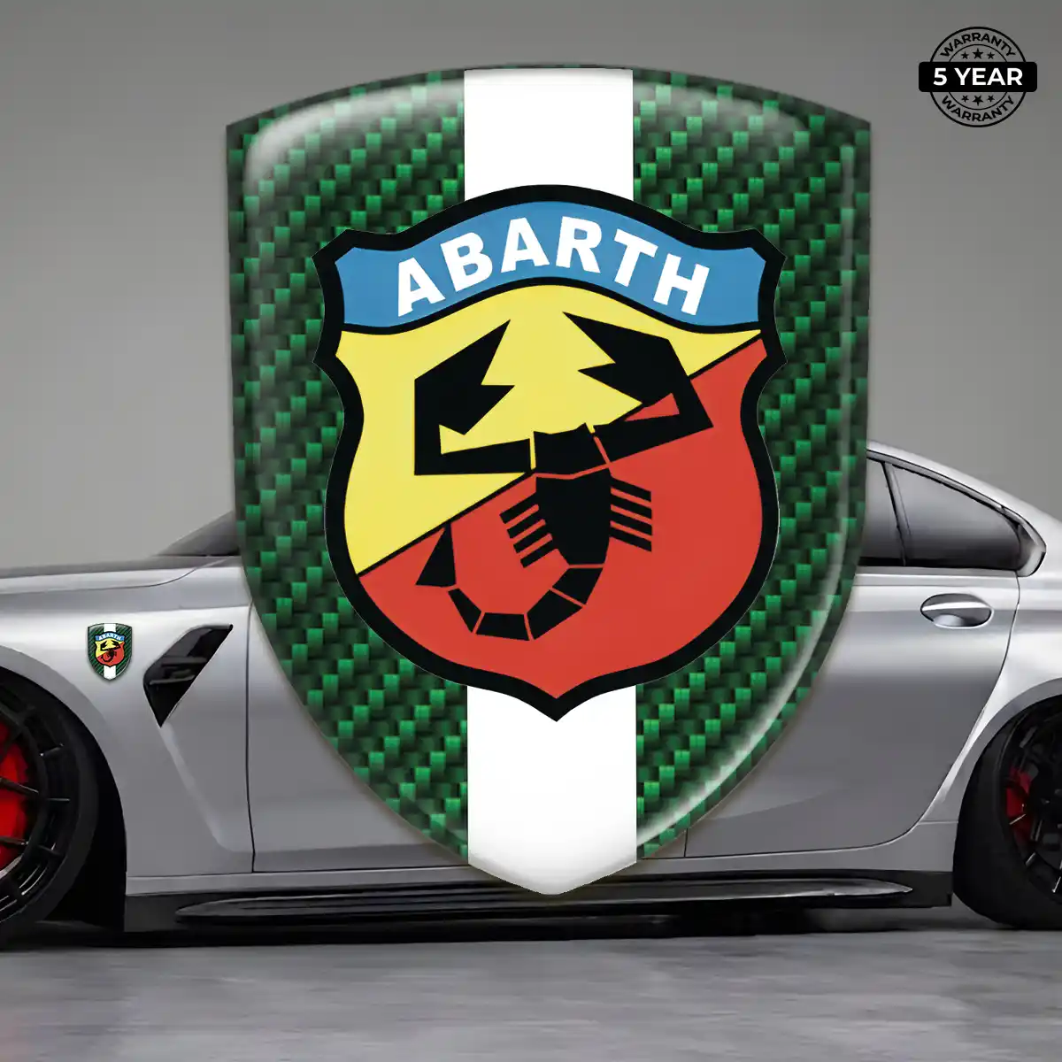 Abarth Emblem Badge Logo Street Tuning