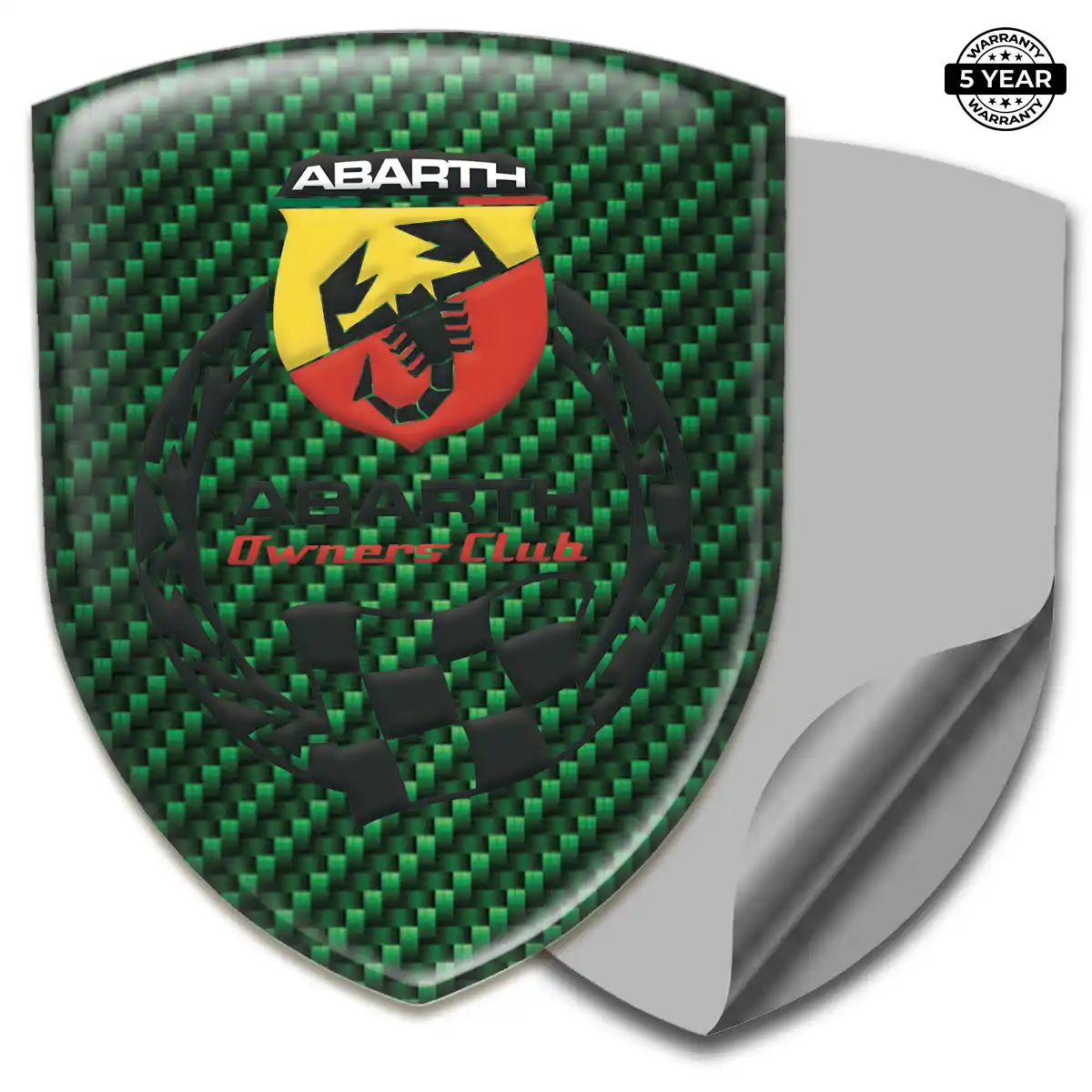 Abarth Emblem Badge Logo Superior Craft