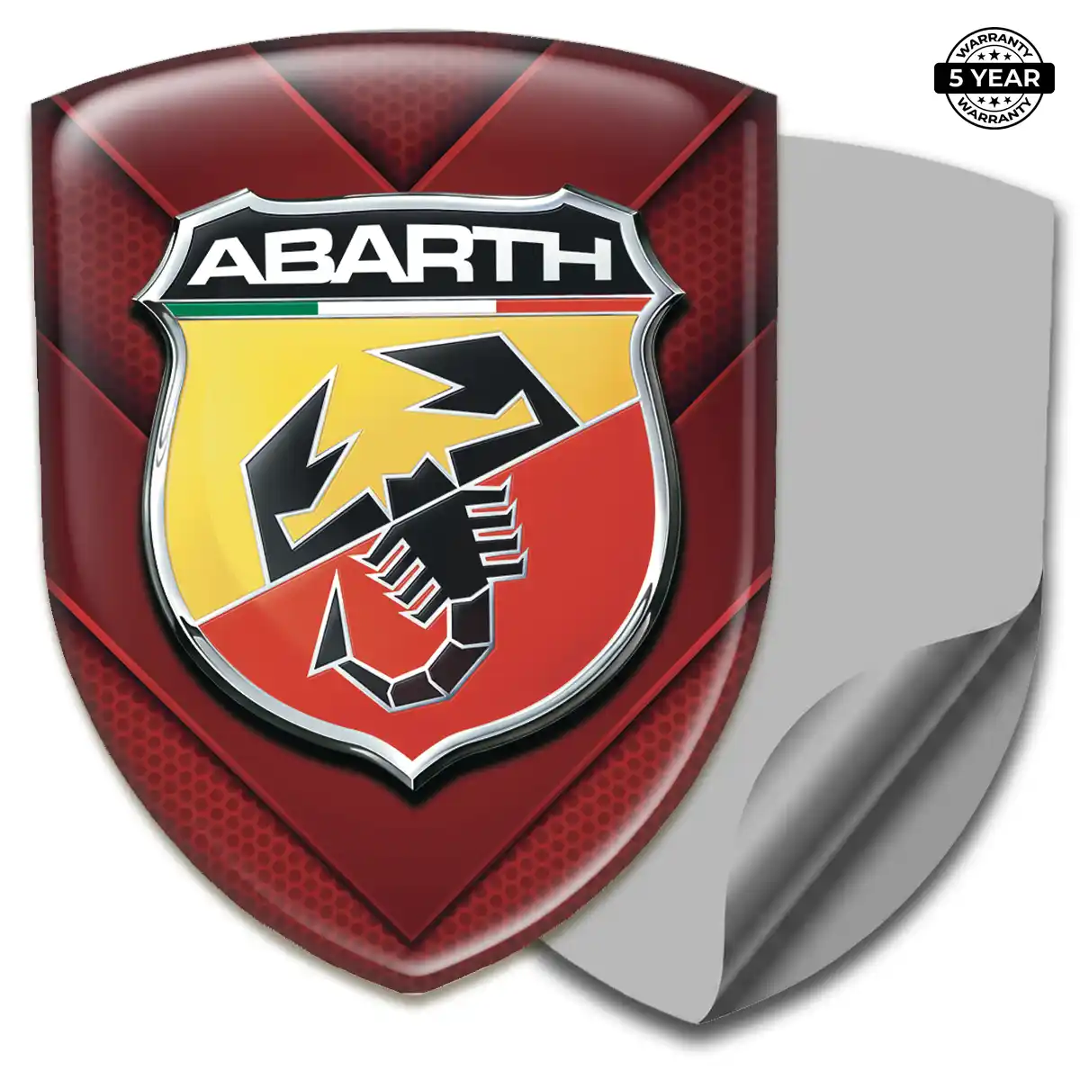 Abarth Emblem Badge Outer Style